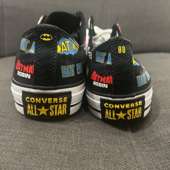 Converse Batman Chuck Taylor 80th Anniversary-All-Star Oxford- Size 11 - Picture 7 of 11